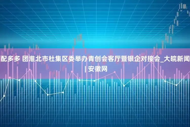 配多多 团淮北市杜集区委举办青创会客厅暨银企对接会_大皖新闻 | 安徽网