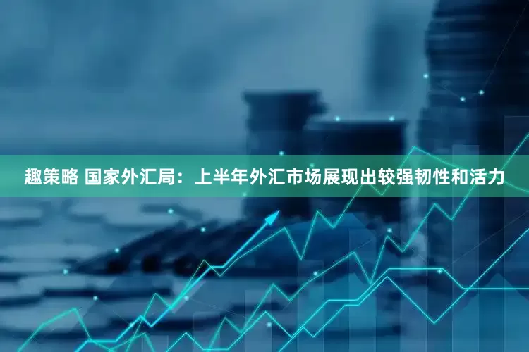 趣策略 国家外汇局：上半年外汇市场展现出较强韧性和活力