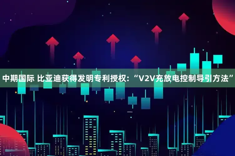 中期国际 比亚迪获得发明专利授权: “V2V充放电控制导引方法”